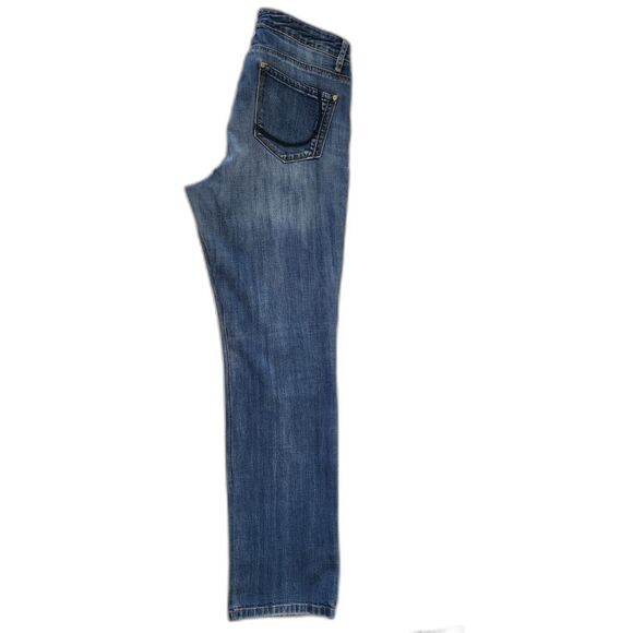 Code Bleu Women's Maya Straight Leg Blue Jeans Size 10 - Picture 3 of 8